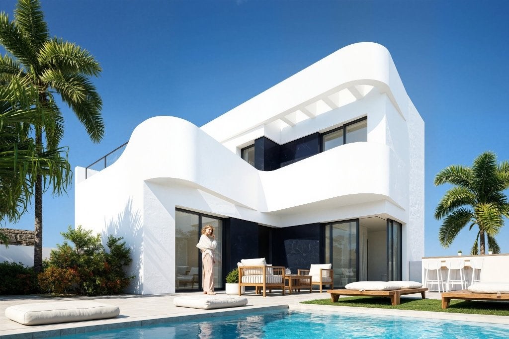 villa pas cher a vendre en espagne, Immo, Costa blanca alicante, Maison d'habitation, 3 pièces, Espagne