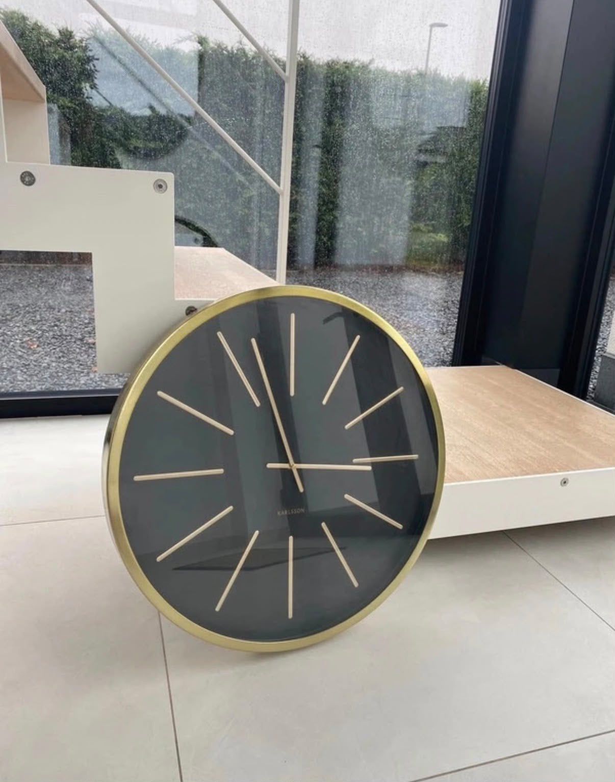 Wandklok Karlsson, Huis en Inrichting, Ophalen, Zo goed als nieuw, Karlsson, Wandklok