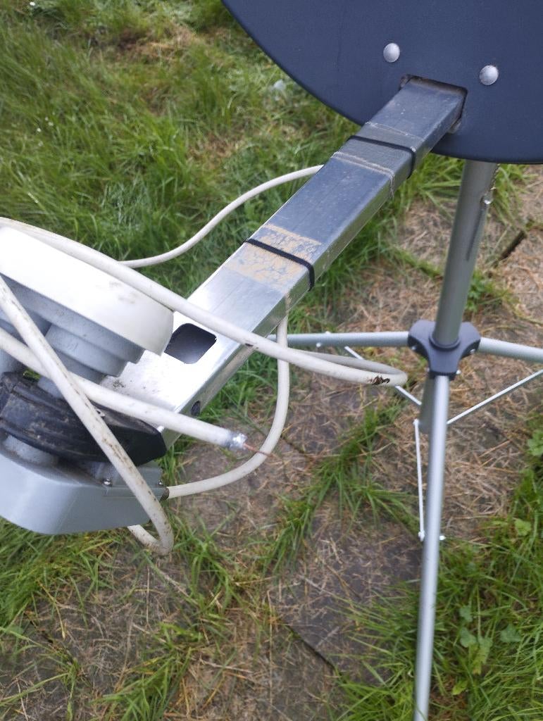 Schotelantenne, Ophalen, Nieuw
