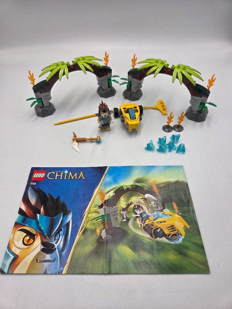 Lego Chima 70104 Le portail de la jungle, Enlèvement ou Envoi, Lego, Ensemble complet, Instructions incluses