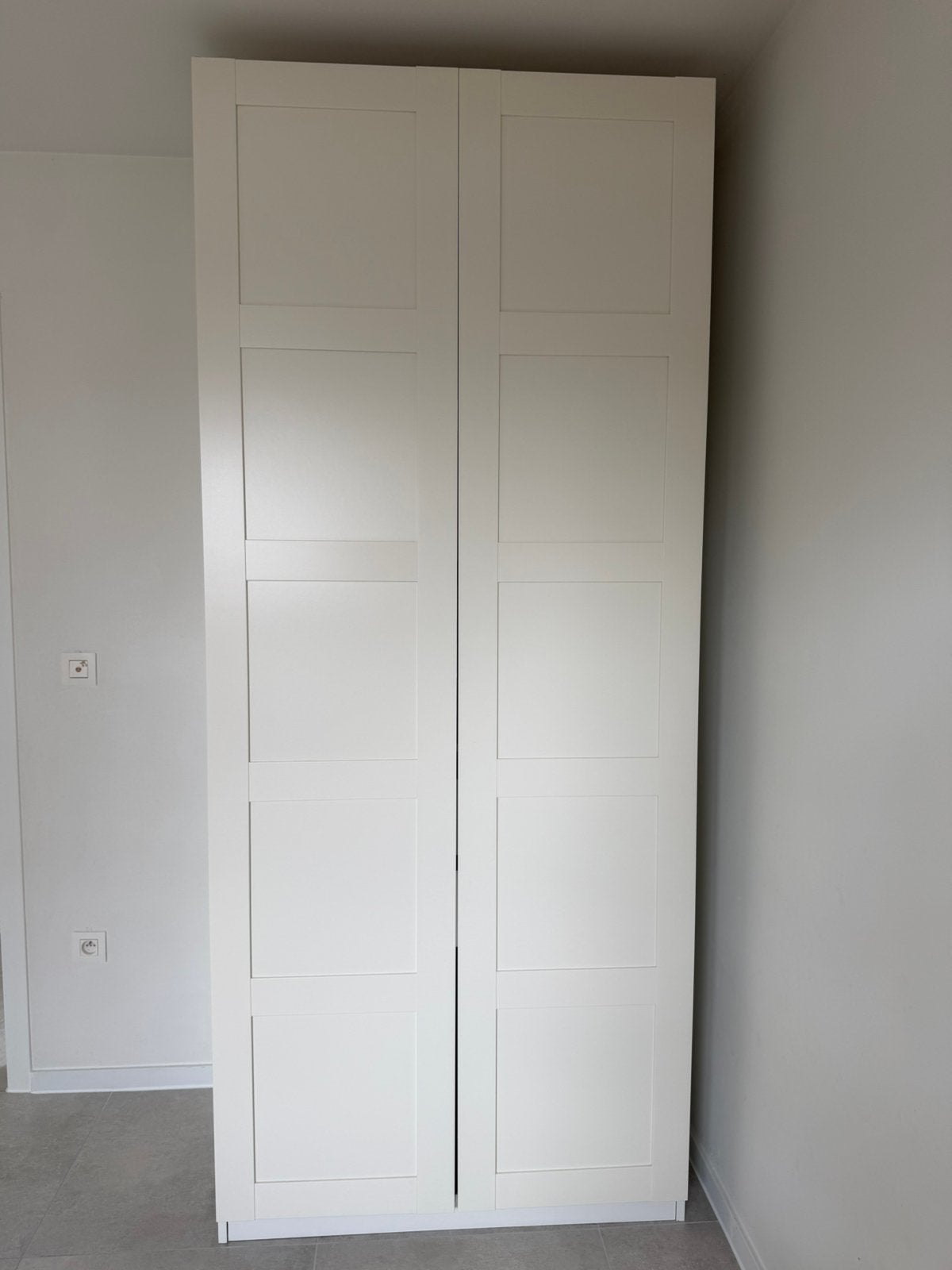 Wit PAX kledingkast 100x58x236 cm, Huis en Inrichting, Ophalen, Zo goed als nieuw
