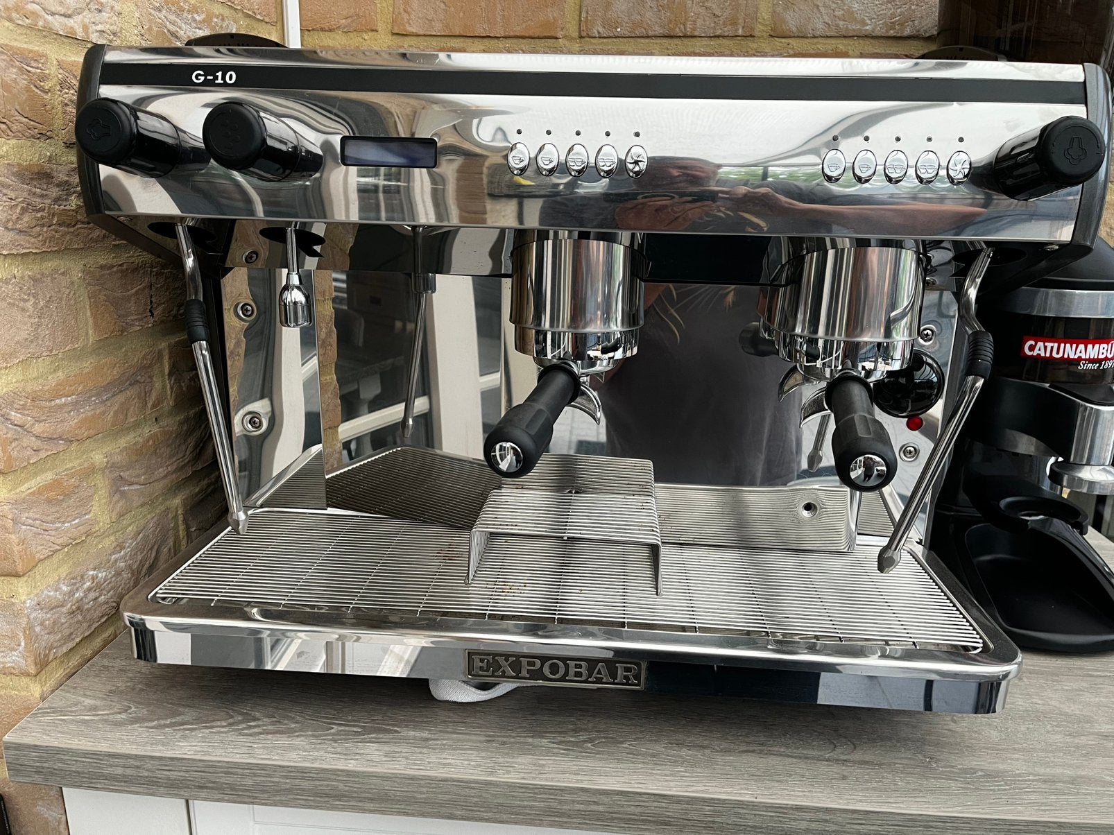 Expobar G-10 professionele 2-groeps espressomachine, Zakelijke goederen, Ophalen, Gebruikt
