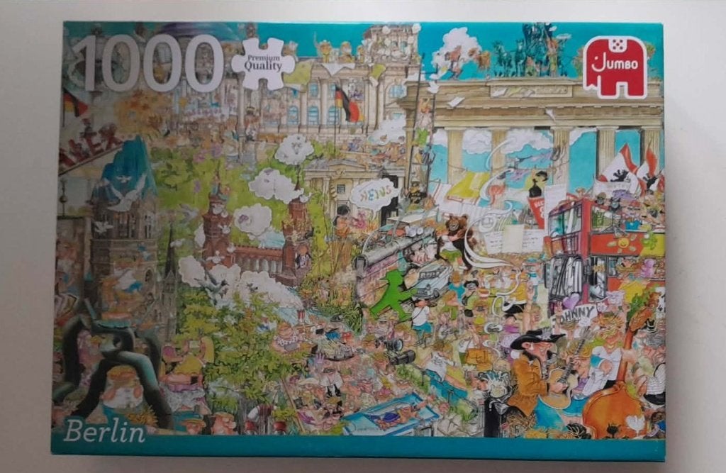 Puzzel Jumbo Berlin 1000 stuks, Enlèvement ou Envoi, 500 à 1500 pièces, Comme neuf, Puzzle