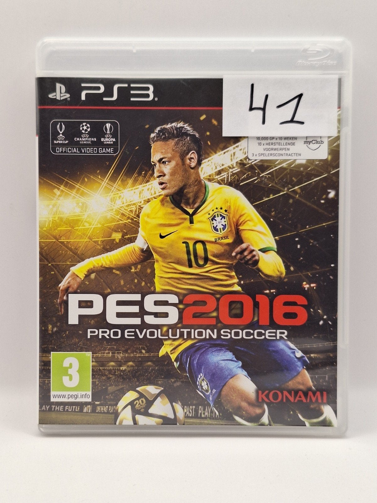 Pro Evolution Soccer 2016 Playstation 3, Overflocomputers, Gebruikt, Ophalen of Verzenden, 3 spelers of meer