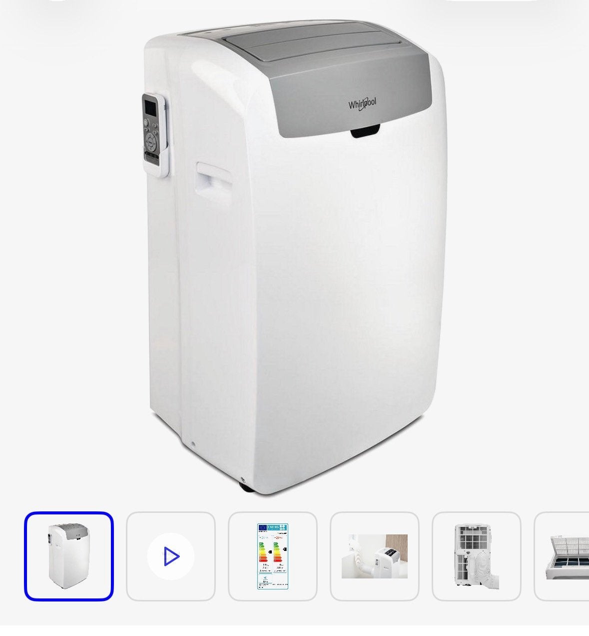 Airco Whirlpool, Ophalen, Zo goed als nieuw