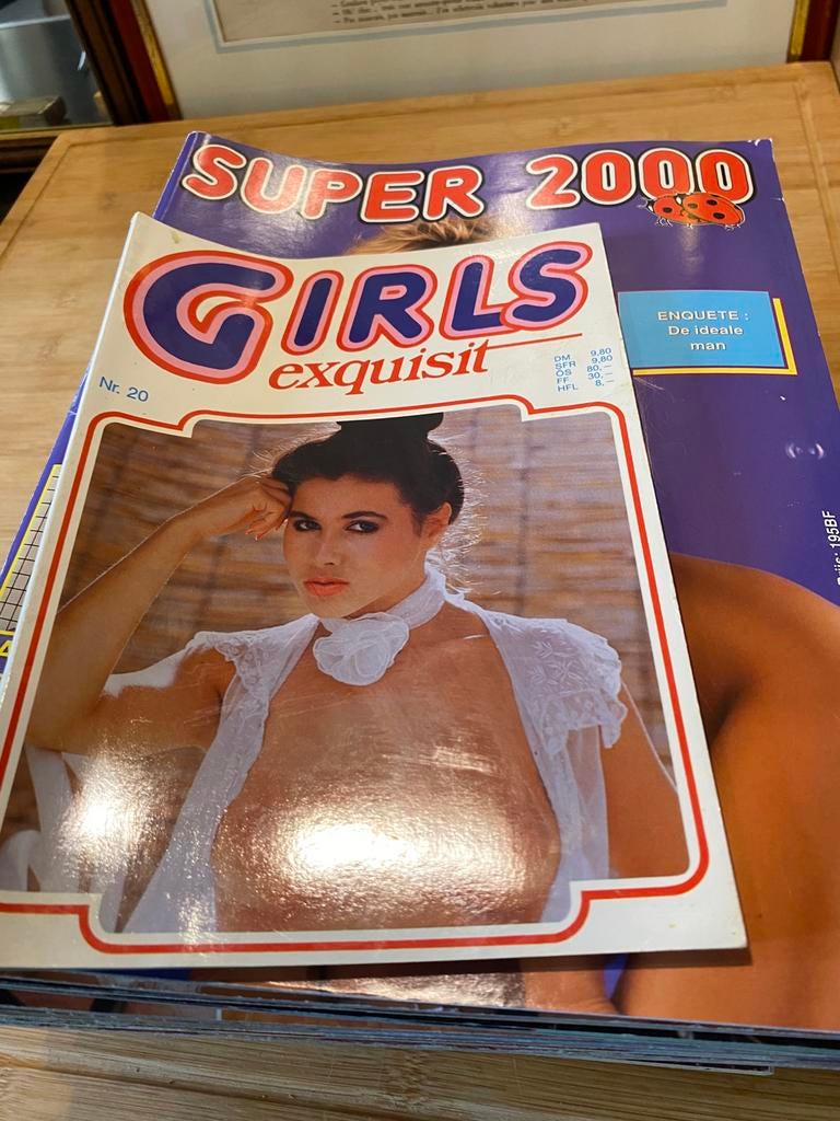 Vintage erortische magazines, Boeken, Ophalen of Verzenden, Gelezen