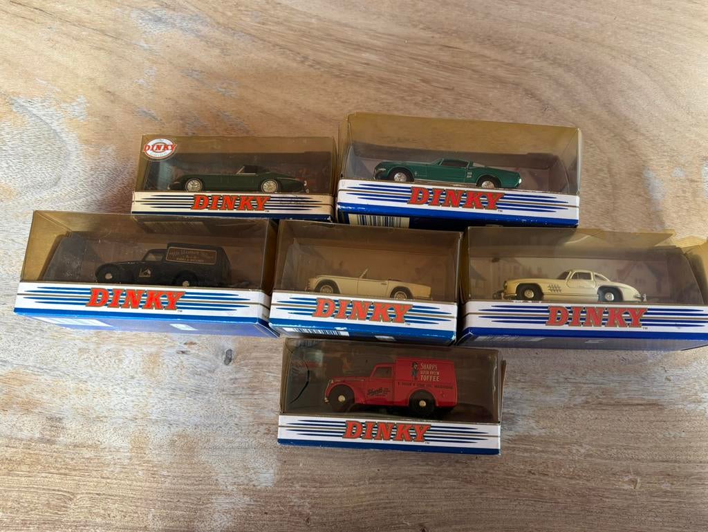 Lot van 6 dinky toys, Ophalen, Zo goed als nieuw, Dinky Toys
