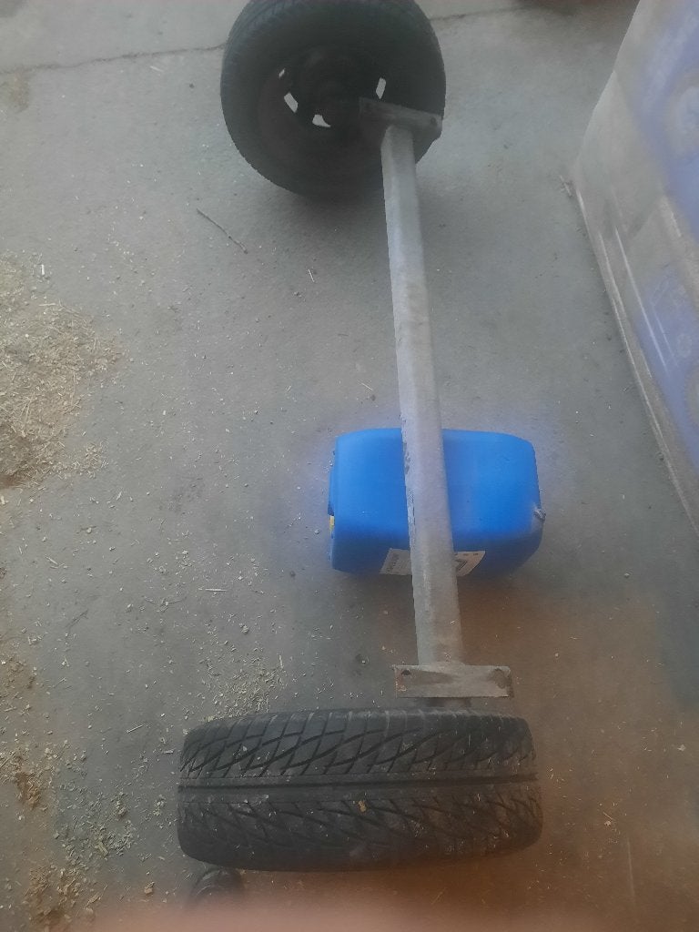 as aanhangwagen, Ophalen, Gebruikt