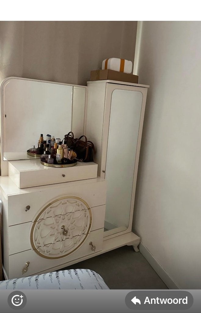 Slaapkamer, Ophalen, Eenpersoons, Wit, Zo goed als nieuw