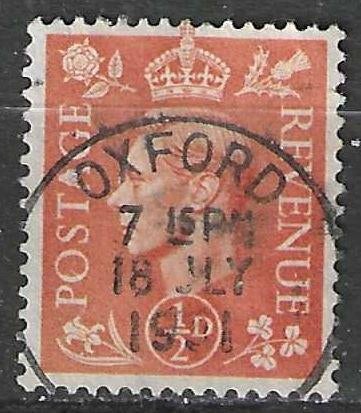Groot-Brittannie 1951 - Yvert 251 - Koning Georges VI  (ST), Verzenden, Gestempeld
