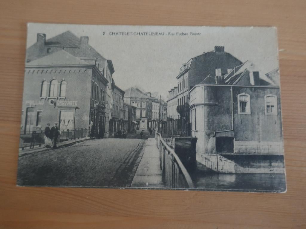Châtelet-Châtelineau rue Eudore Primez, Envoi, Non affranchie, Hainaut