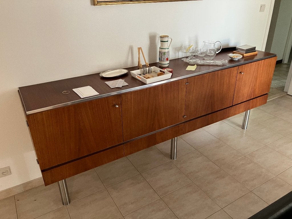 Vintage palissander dressoir uit de jaren 60, Antiek en Kunst, Ophalen