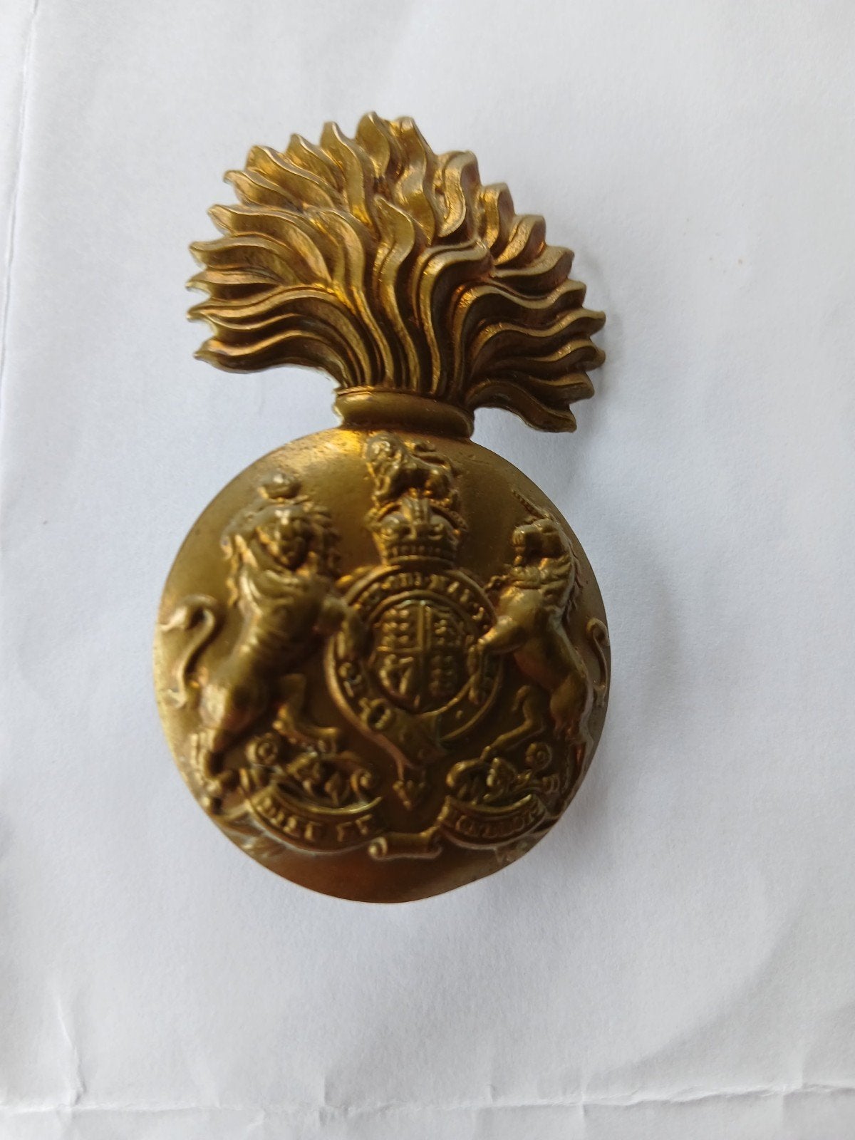 WW1 Cap badge Royal Scots Fusiliers, Collections, Enlèvement ou Envoi