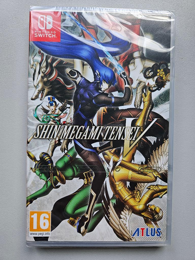 Shin Megami Tensei V / Switch / Sealed, Games en Spelcomputers, 1 speler, Nieuw, Ophalen of Verzenden, Role Playing Game (Rpg)