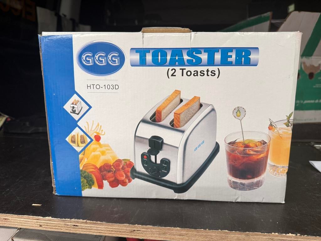 Professioneel Toaster, Elektronische apparatuur, Broodroosters, Ophalen, Nieuw, Uitneembare kruimellade