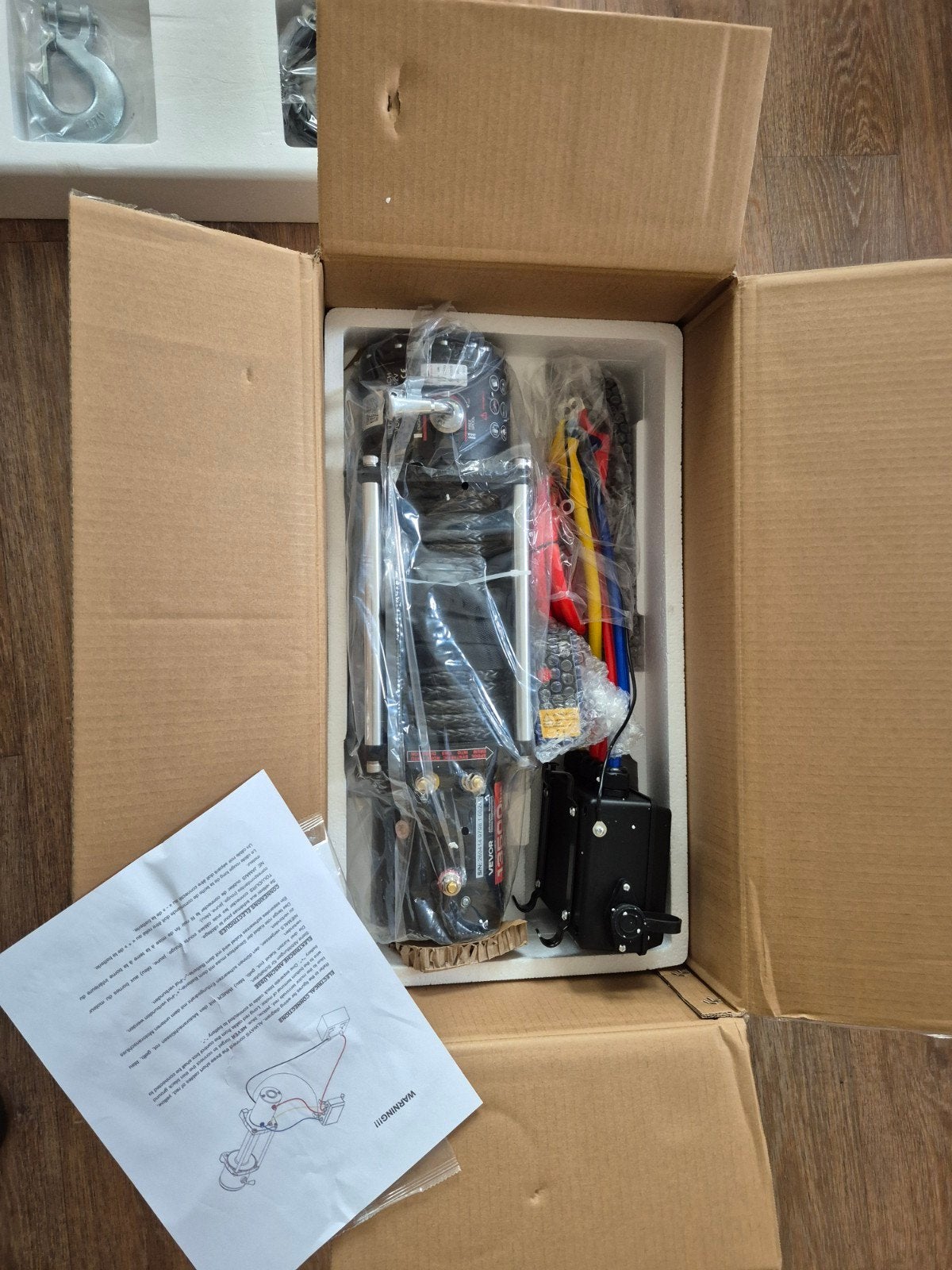 Treuil 13500lbs 12v sans fil Nouveau, Enlèvement