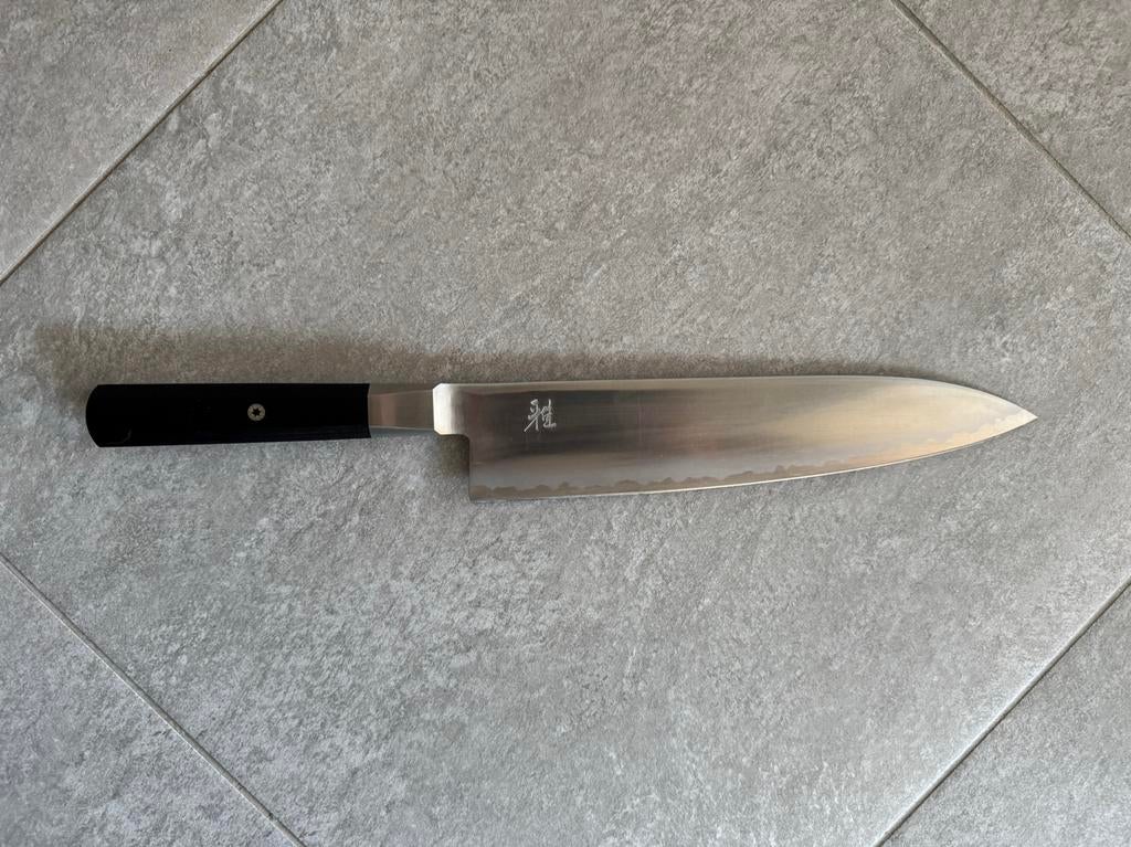 Miyabi Gyoto Chefmes 26cm 4000FC Staal, Huis en Inrichting, Ophalen of Verzenden, Nieuw, Overige materialen, Los bestek