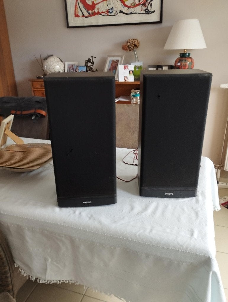 Philips boxen 2 stuks, Philips, Entrée AUX, 60 à 120 watts, Enlèvement