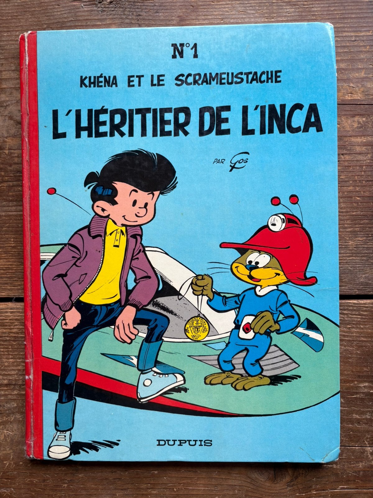 Le Scrameustache 1 er album en edition originale etat TB, Une BD, Enlèvement ou Envoi, Utilisé