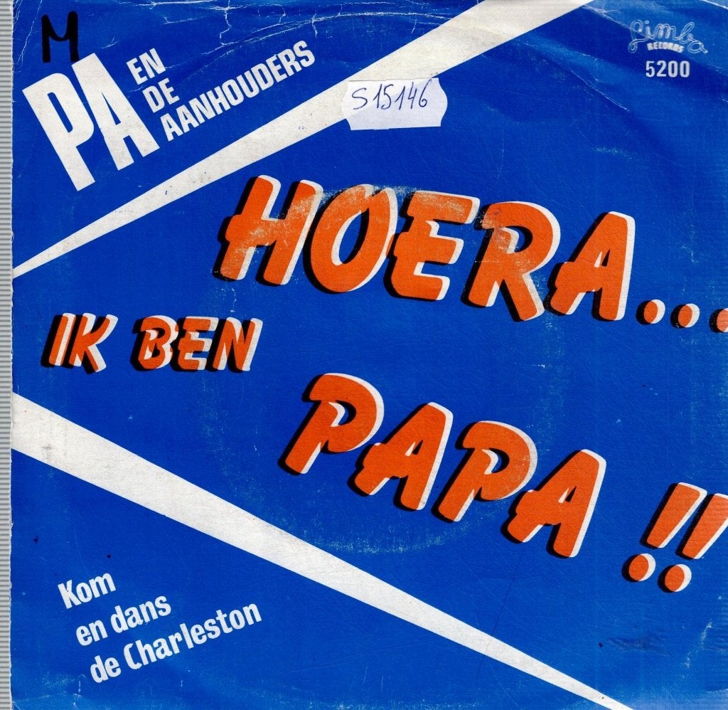 Vinyl, 7"  /  Pa En de Aanhouders, ....Ik Ben Papa!, CD & DVD, Vinyles | Autres Vinyles, Enlèvement ou Envoi, 7 inch, Autres types
