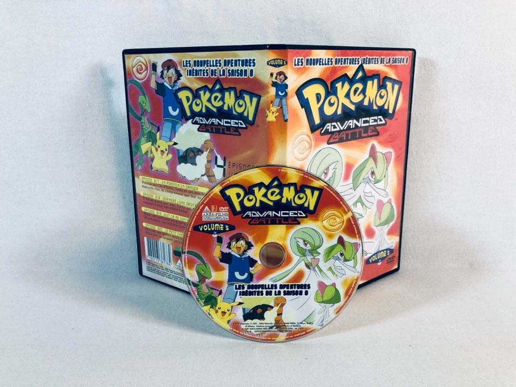 Pokémon : Advanced Battle - Saison 8 Vol. 5 DVD FR TBE, Anime (japonais), Dessin animé, Tous les âges, Français