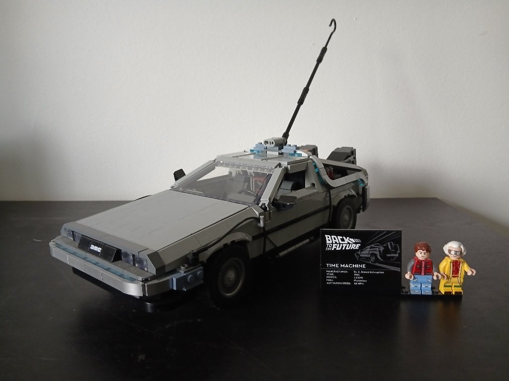 LEGO Back to the Future Time Machine - 10300, Enlèvement, Comme neuf, Complet, Lego