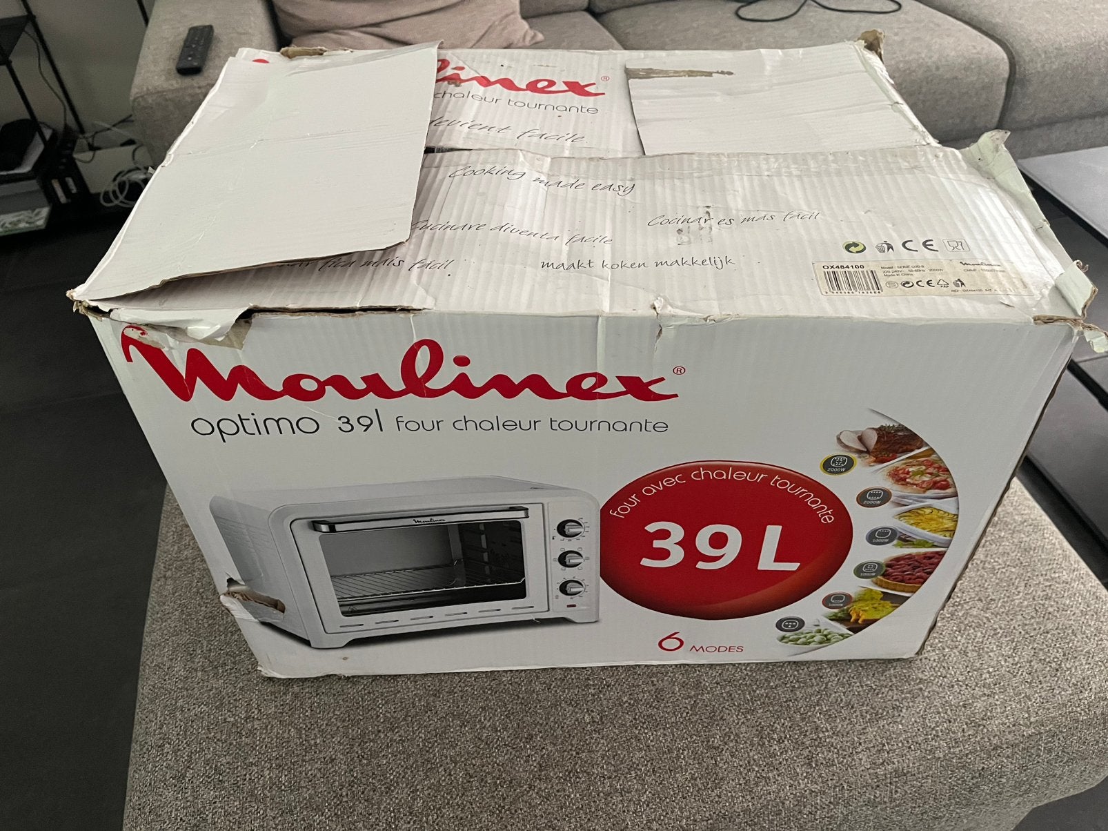 Moulinex oven, Elektronische apparatuur, Ophalen, Zo goed als nieuw, Oven