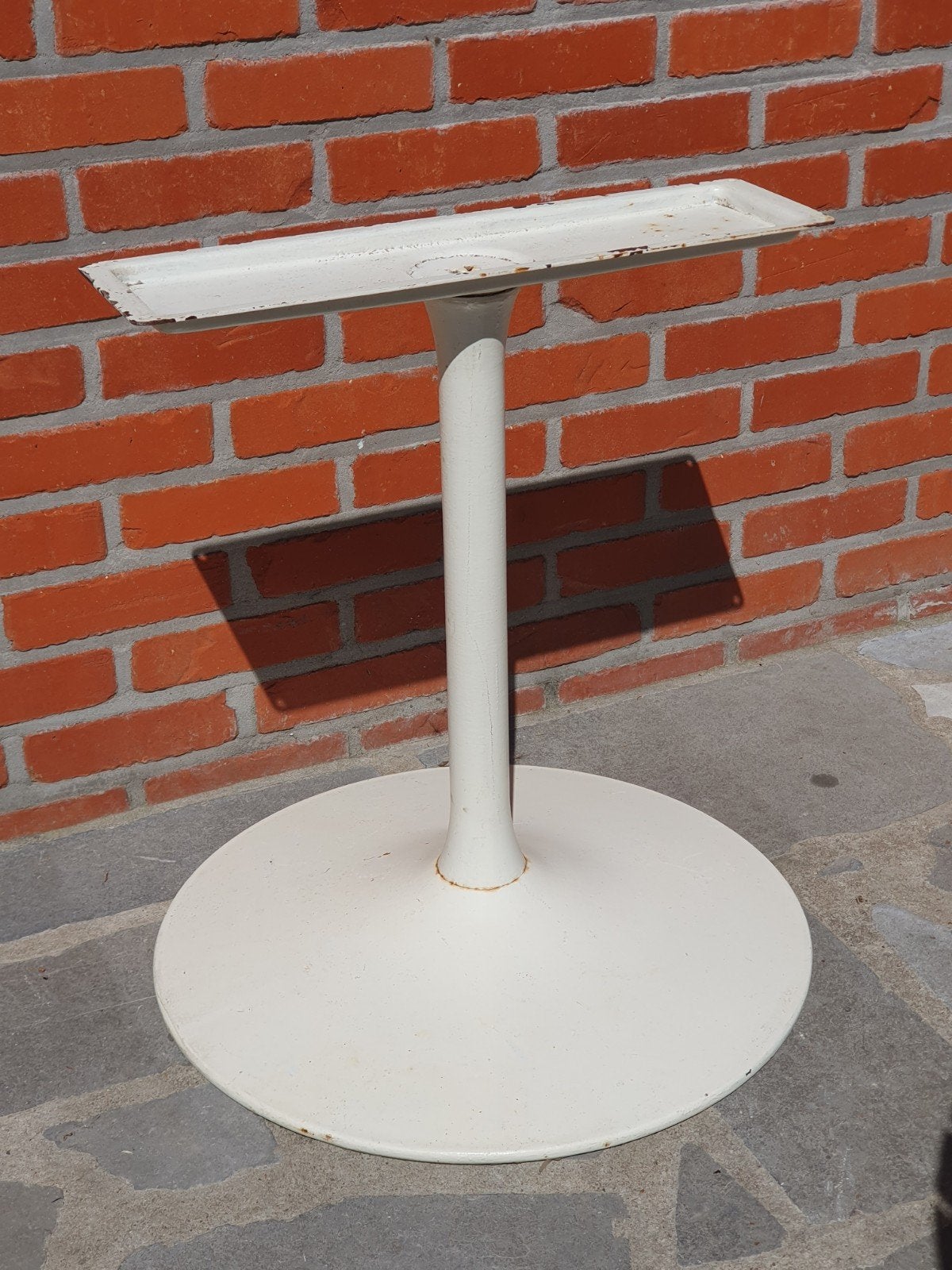 70´s tulpvoet voor ovalen / rechthoekige salon- of bijzettaf, Ophalen