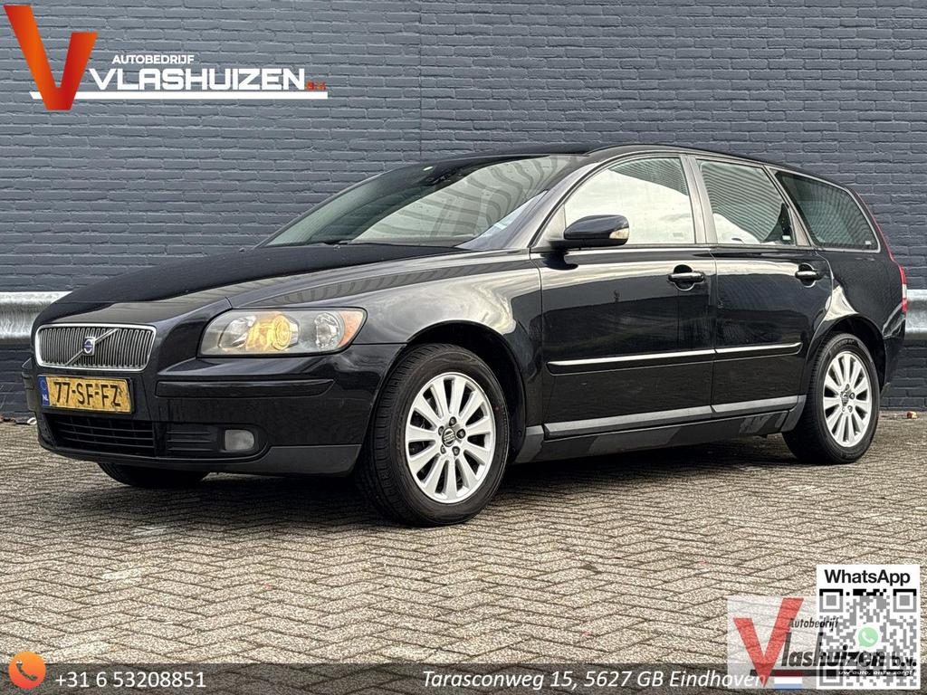 Volvo V50 1.6D Momentum | Cruise | Climate | Trekhaak |, Autos, Volvo, Achat, Entreprise, Boîte manuelle, Noir
