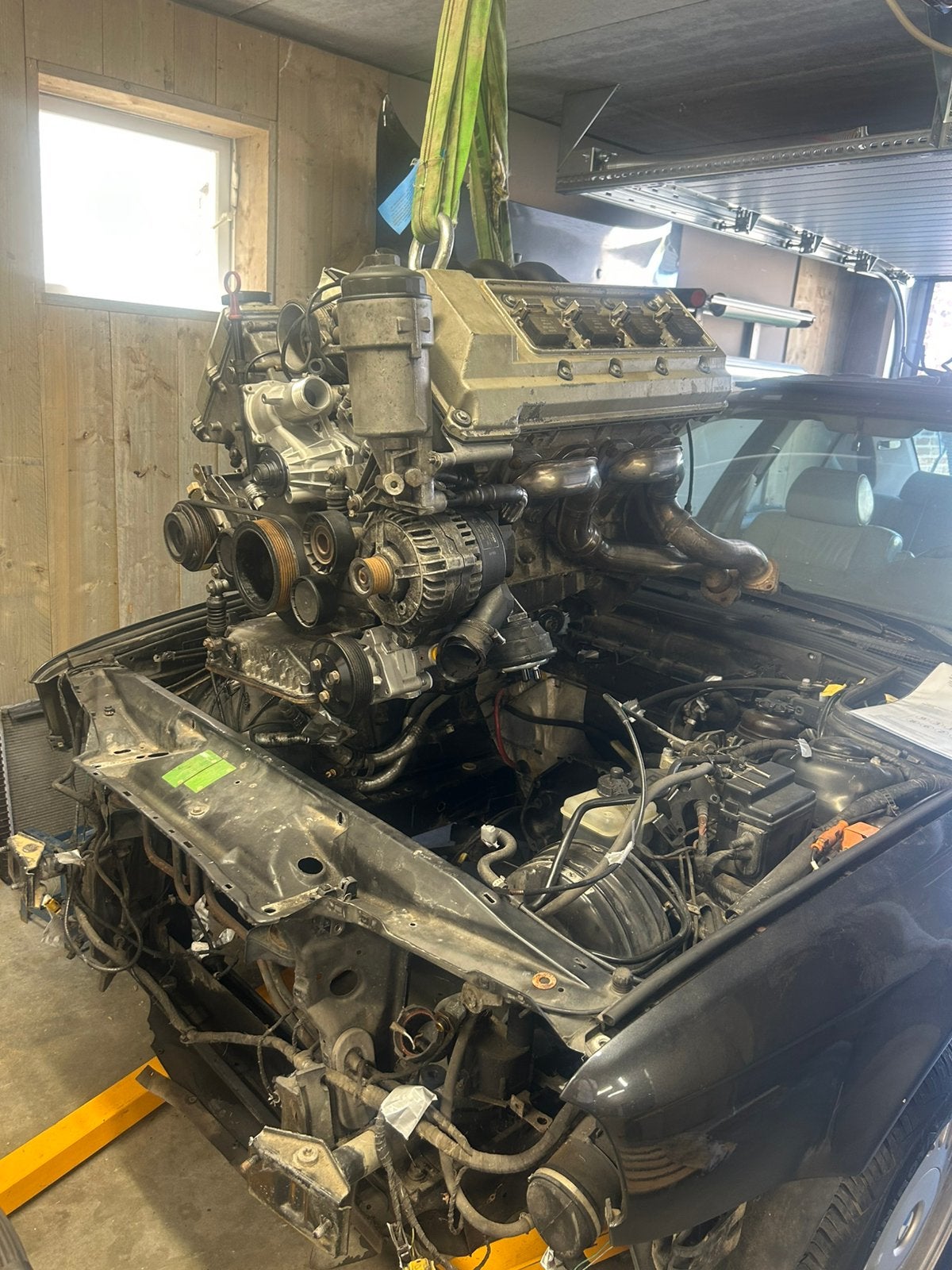 Bmw e34 v8 onderdelen motor, Enlèvement, Utilisé, BMW