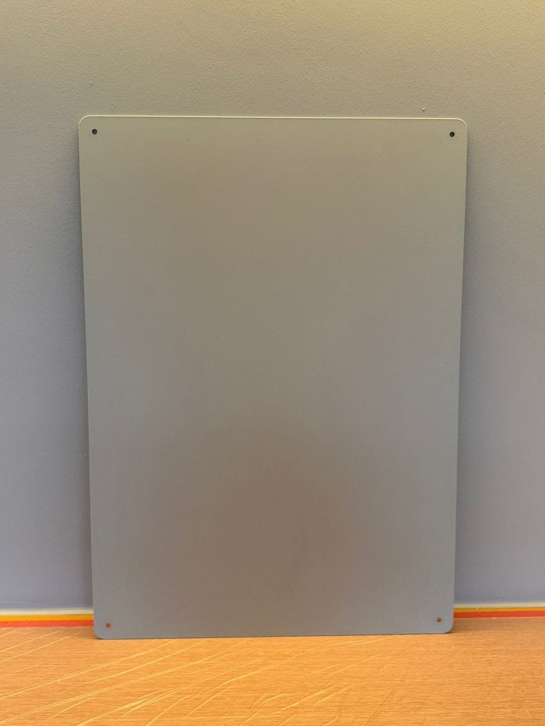 Magneetbord super kwaliteit, grijs, 50x70 cm, Ophalen, Zo goed als nieuw, Magneetbord