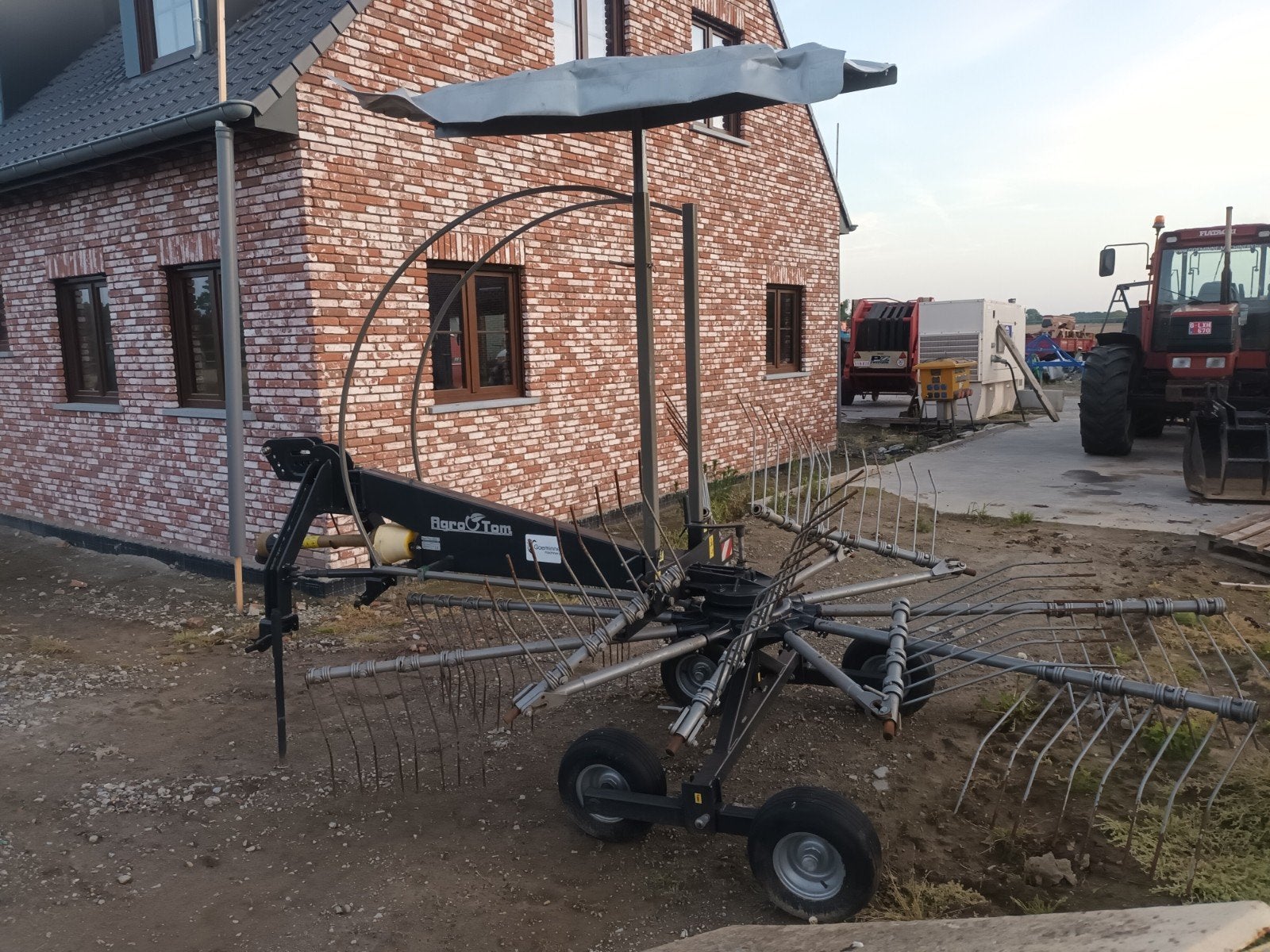 Râteau tandem de 4,20 m