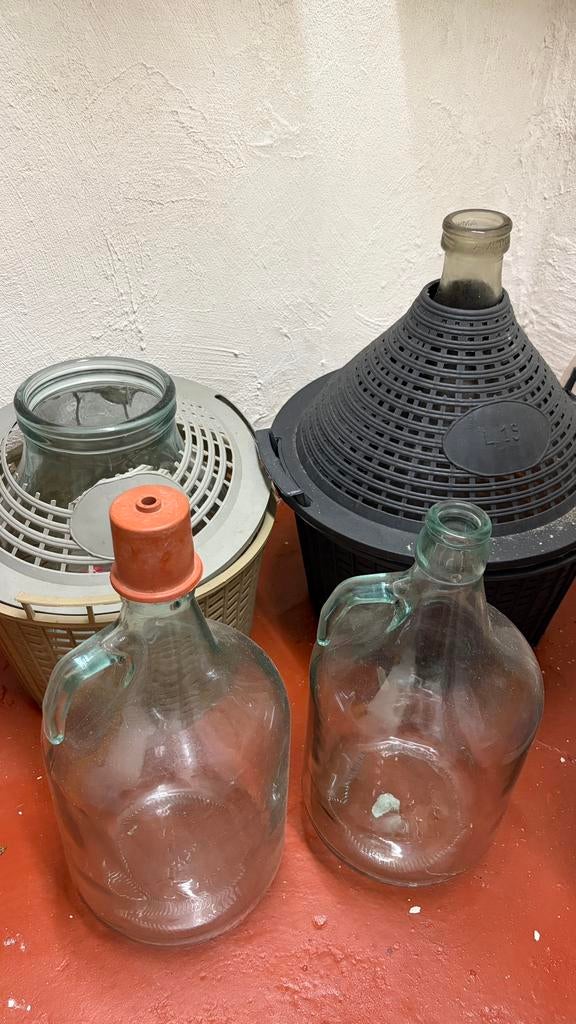 Mandflessen en accessoires, Ophalen, Gebruikt