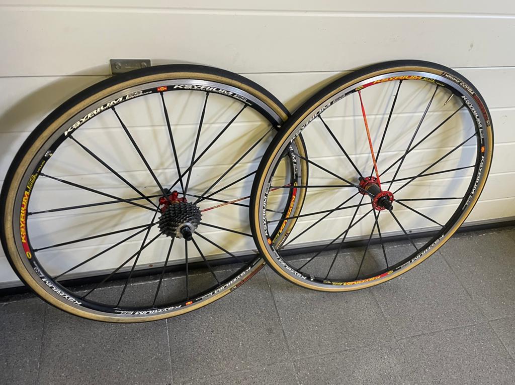Mavic ksyrium special edition Anniversare helium wielset, Ophalen of Verzenden, Zo goed als nieuw