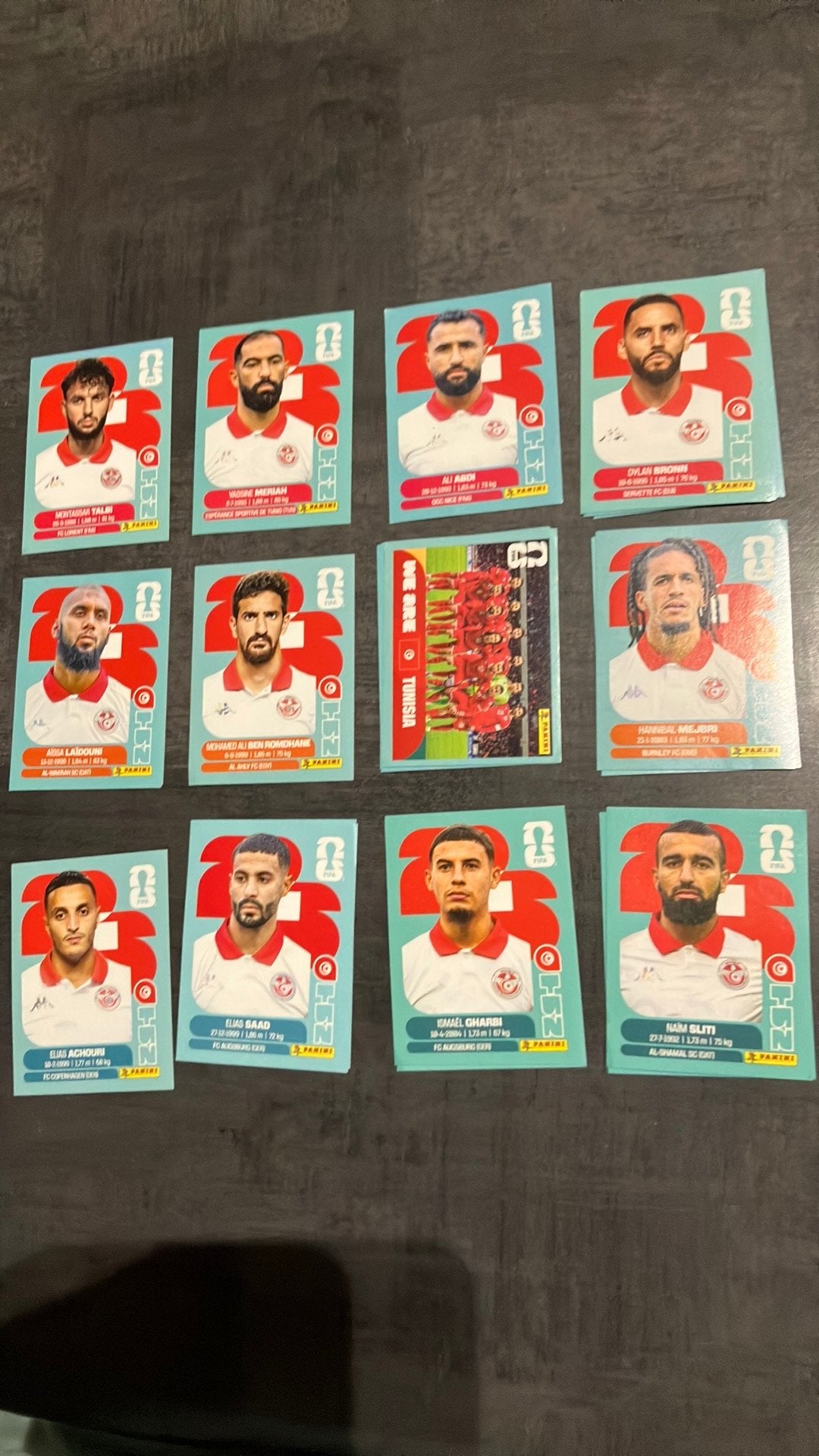 Autocollants Panini Coupe du Monde 2026 Tunisie, Enlèvement ou Envoi, Neuf