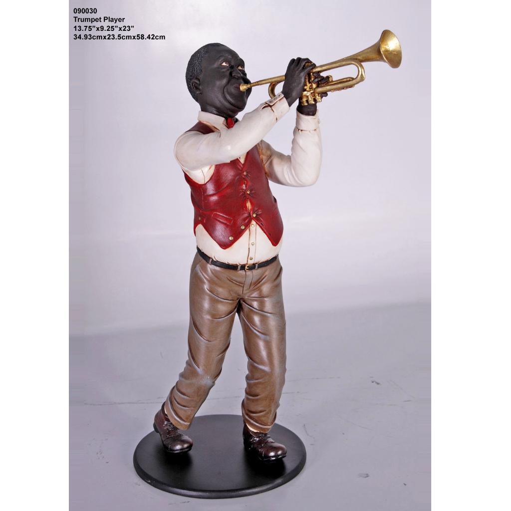 Jazzbeeld 66 cm - jazz muzikant, Verzamelen, Ophalen, Nieuw