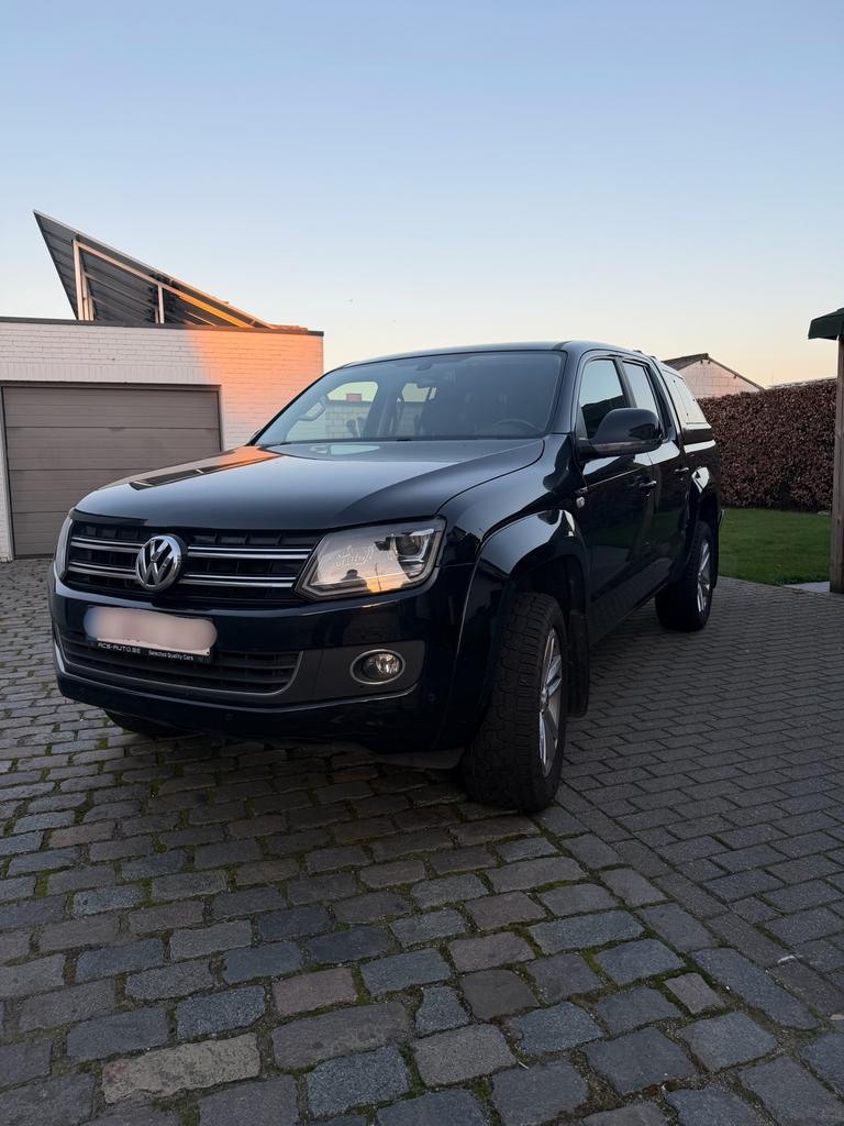 Volkswagen Amarok, Auto's, Automaat, Euro 5, Zwart, Zwart