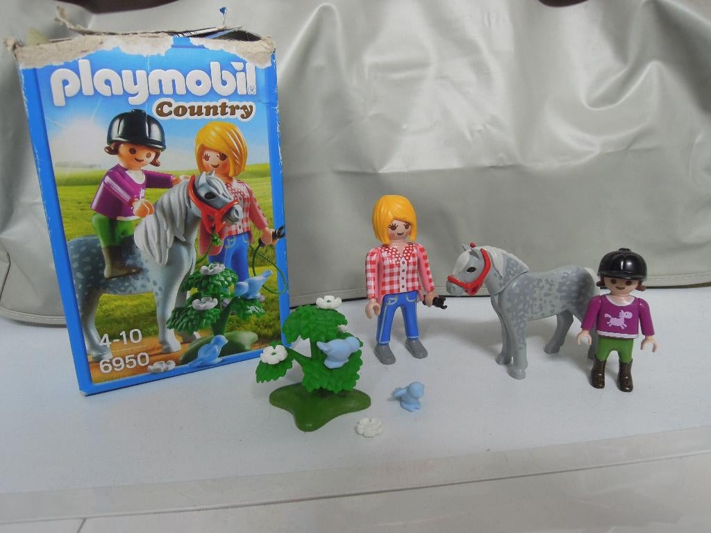Playmobil Country „ponyles/rit”, Ophalen, Zo goed als nieuw, Complete set