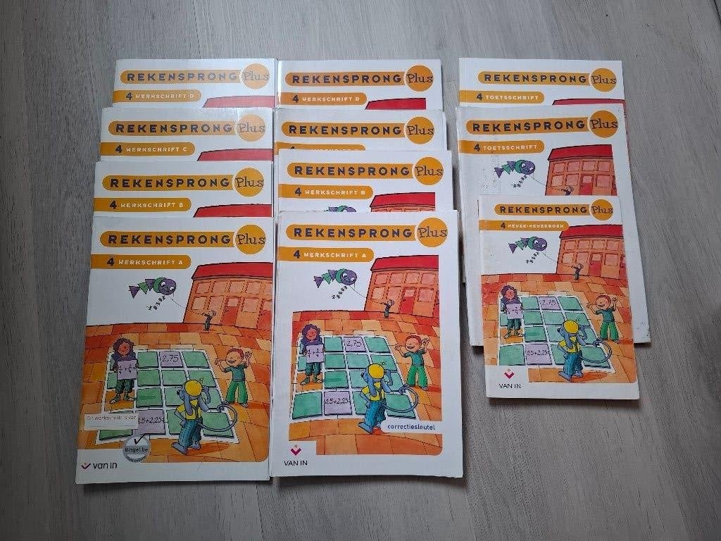 Rekensprong Plus 4de leerjaar, Boeken, Ophalen of Verzenden, Zo goed als nieuw, Wiskunde A