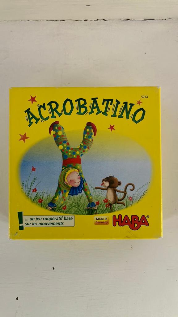 Jeu Acrobatino ( HABA ), Hobby en Vrije tijd, Gezelschapsspellen | Overige, Ophalen of Verzenden, Gebruikt