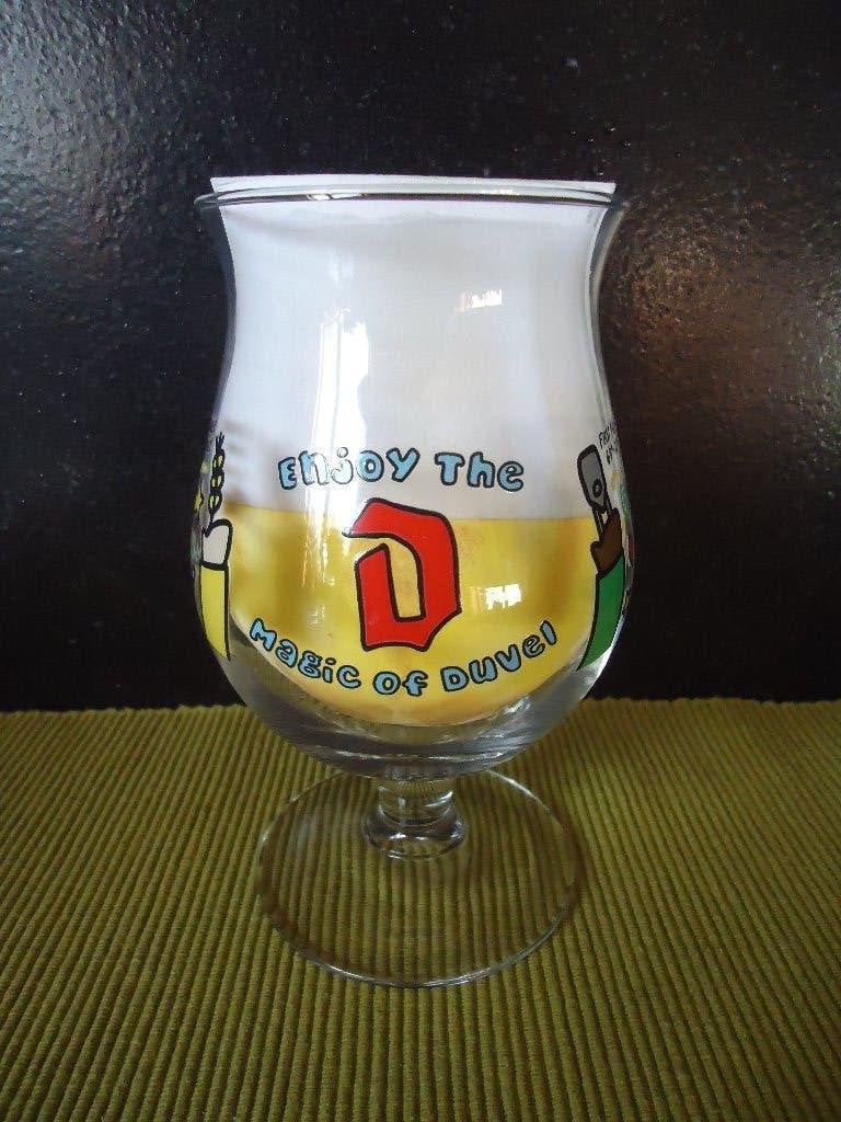 Duvel-Moortgat : E.M.Sauter duvelglas 33cl USA, Verzamelen, Ophalen of Verzenden, Nieuw, Glas of Glazen, Duvel