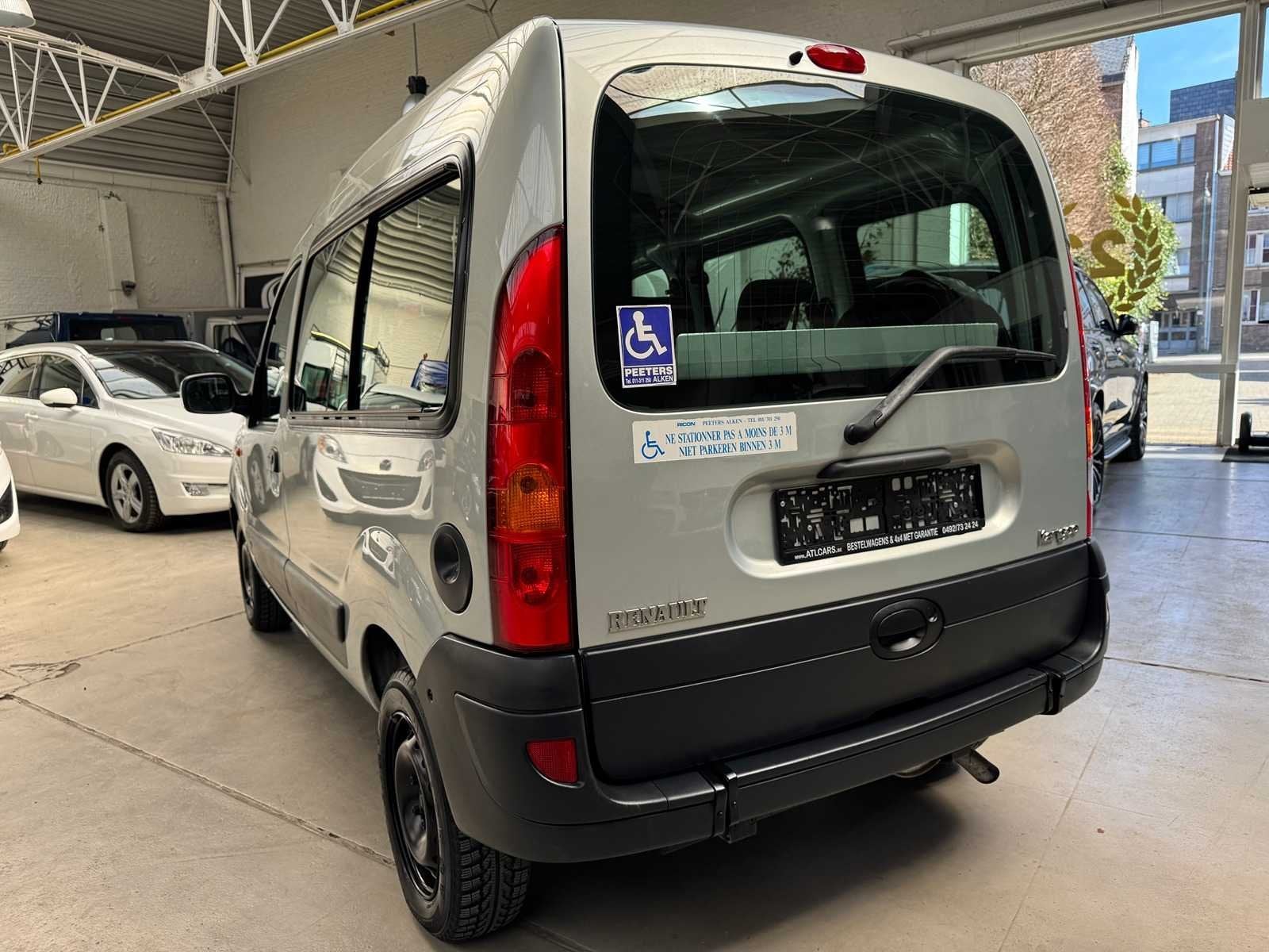 Renault Kangoo 1.5 Diesel Transport en fauteuil roulant 2004, Achat, Entreprise, Boîte manuelle, Autre carrosserie