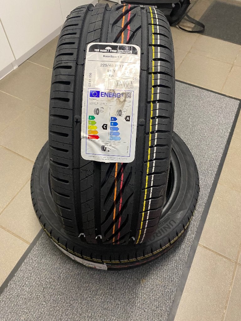 Pneus UNIROYAL 225/45/17 91Y, Nieuw, 17 inch, Ophalen of Verzenden, Band(en)
