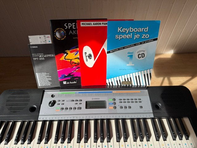 Clavier Yamaha YPT-255 61 touches + boîte d'origine, Enlèvement, Comme neuf, 61 touches, Yamaha