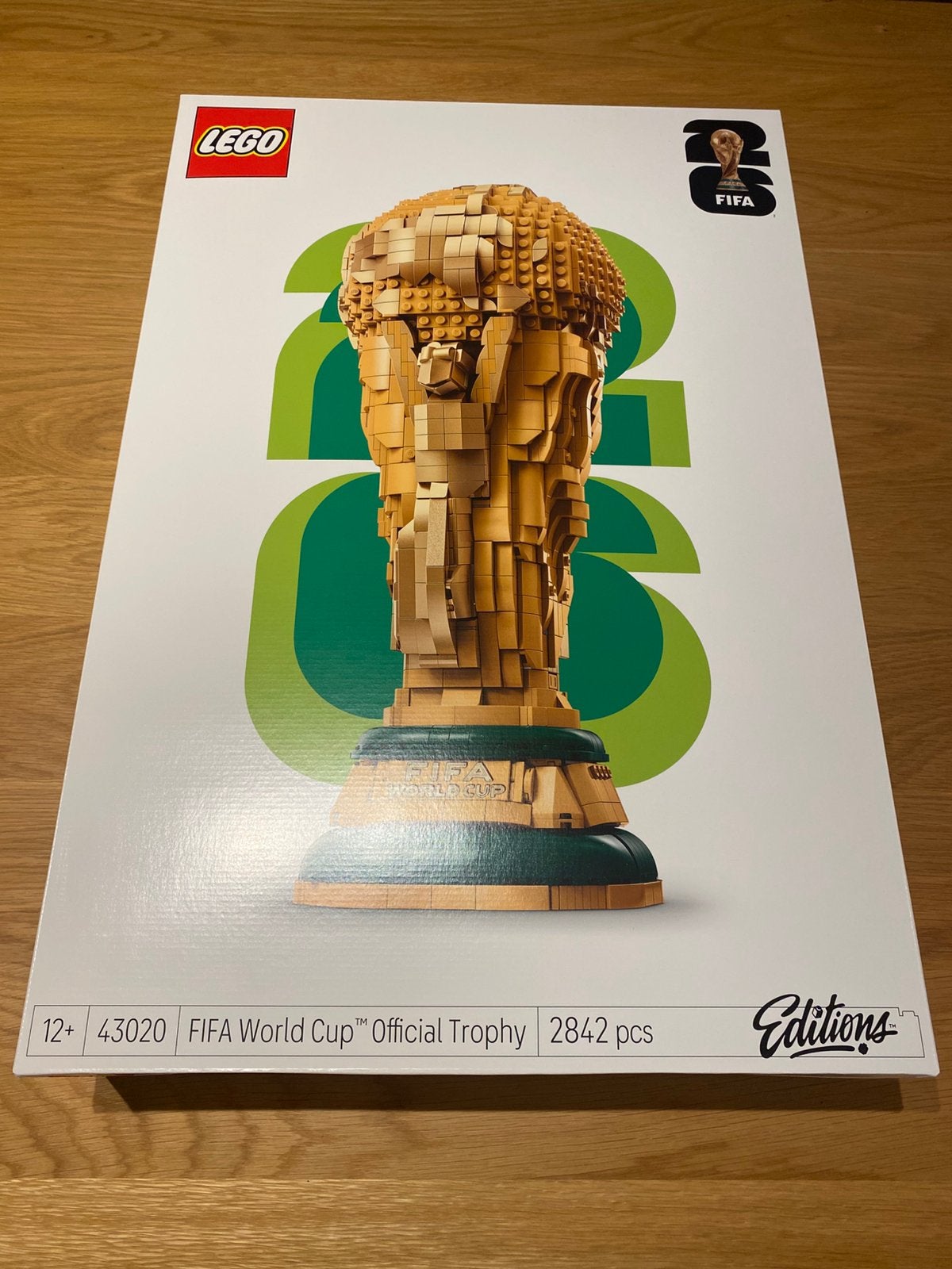 FIFA World Cup Official Trophy, Kinderen en Baby's, Speelgoed | Duplo en Lego, Lego, Nieuw, Ophalen of Verzenden, Complete set
