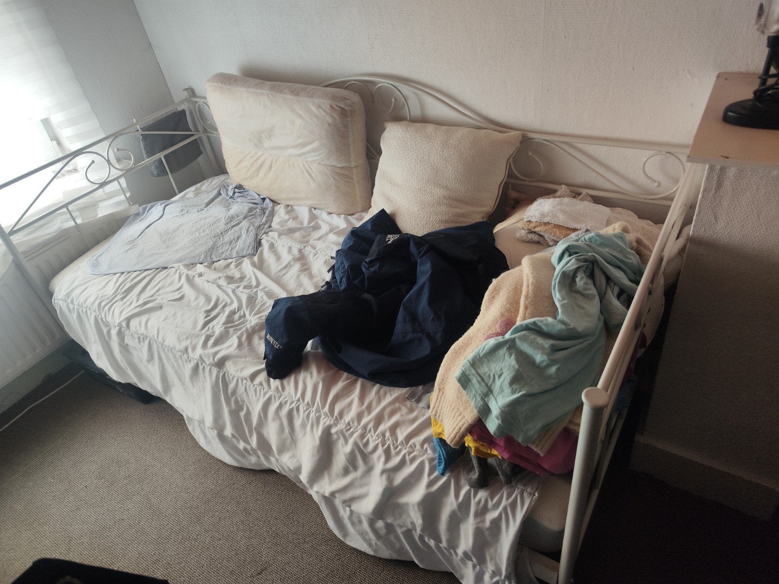 Bed, Ophalen