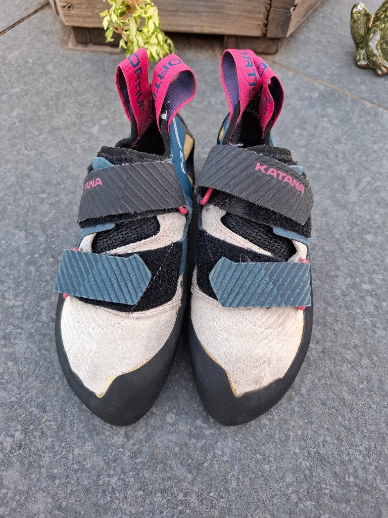 Escalade Chaussons Lasportiva katana 35.5, Enlèvement, Utilisé, Chaussons d'escalade