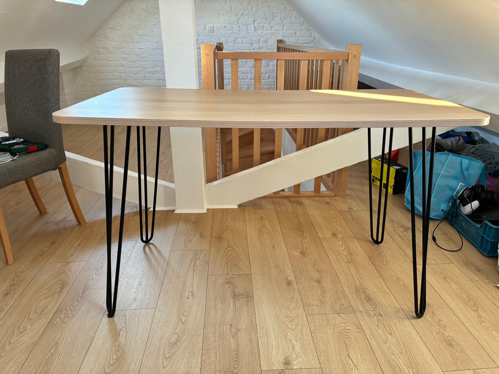 Bureau / tafel / table DIY, Maison & Meubles, Bureaux, Enlèvement, Comme neuf