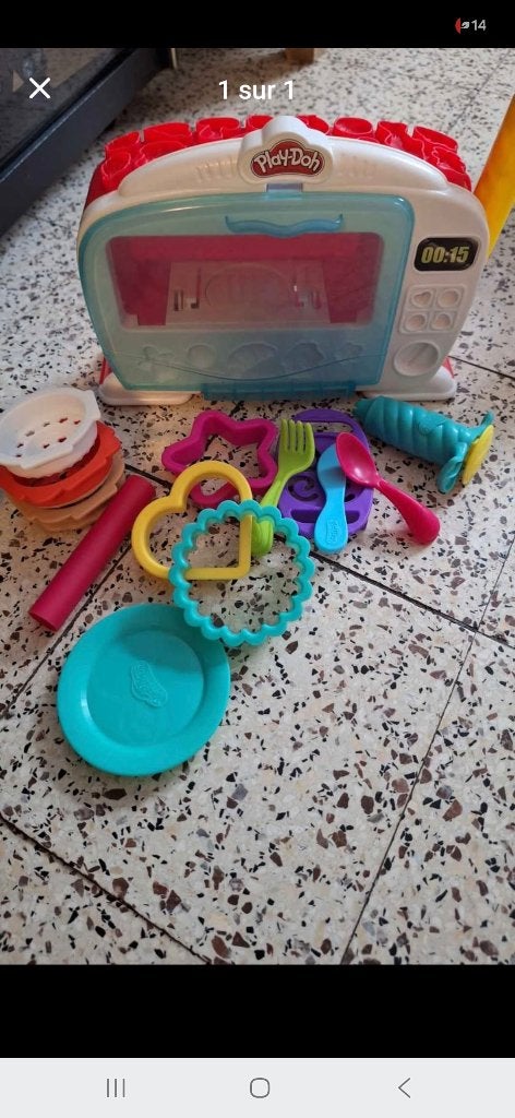 Play doh, Enlèvement, Utilisé
