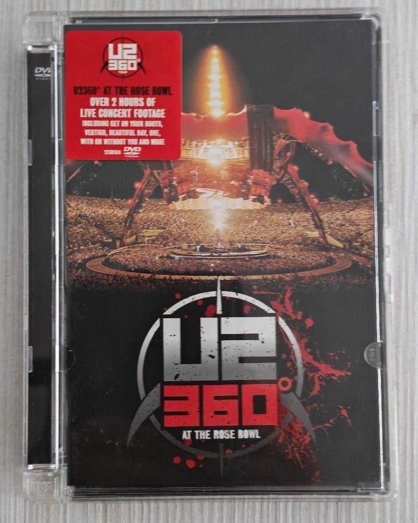 U2 - 360 At the Rose Bowl (DVD), Alle leeftijden, Ophalen of Verzenden, Zo goed als nieuw, Film